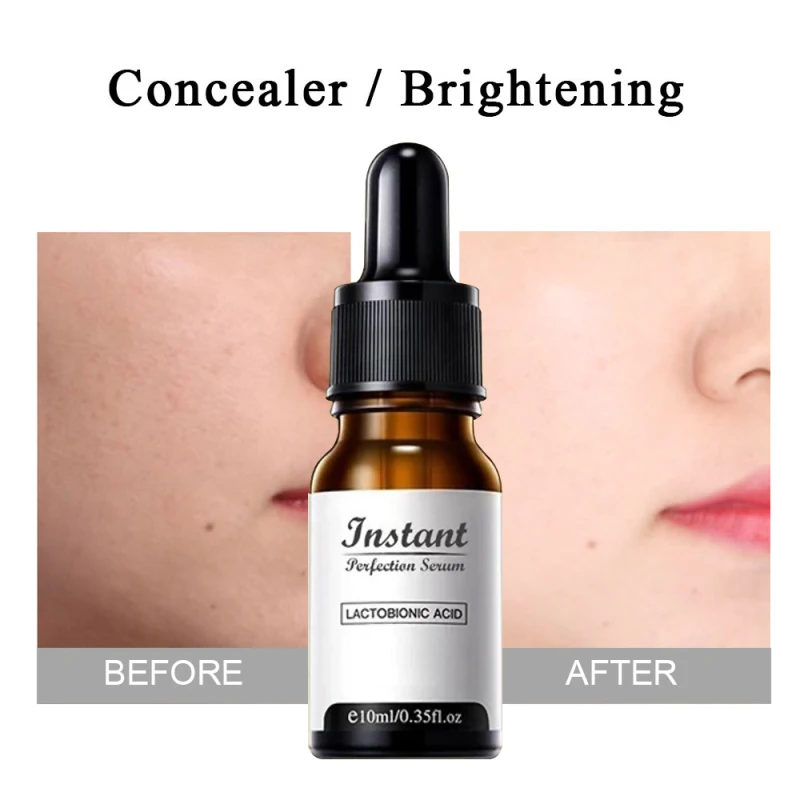 Face Serum Lift Firming Essence Skin Whitening Shrink Pores Hyaluronic Acid Nicotinamide Anti-Aging Acne Hydration Skin Care