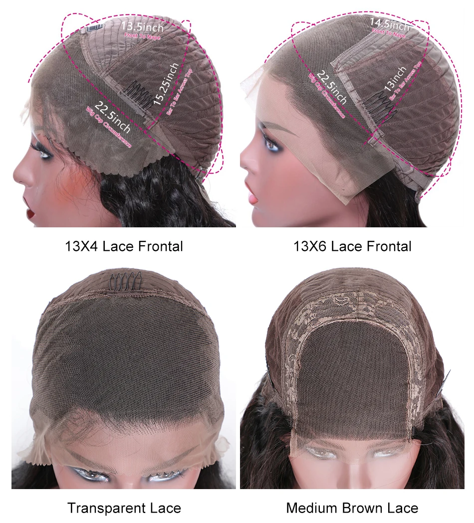 Beauty forever 13*4/6 бразильские объемные волнистые парики на кружеве Remy человеческие волосы парик с волосами младенца предварительно выщипанные 150% 180% Плотность Парики