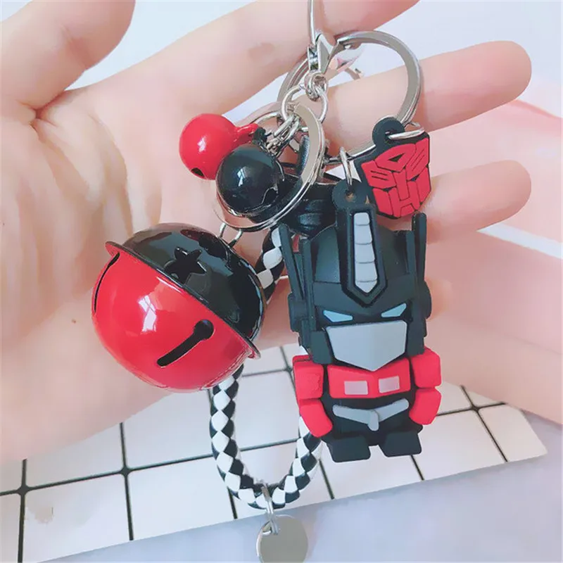 Косплей Аниме периферийные Трансформаторы Робот-брелок Оптимус Прайм робот