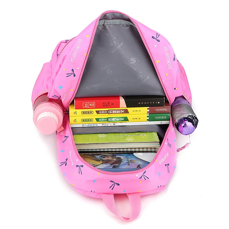 2023 Girls School Bag Waterproof Light Weight Kids Backpack Children dot Printing Backpack Primary Bookbag for Girl mochilas