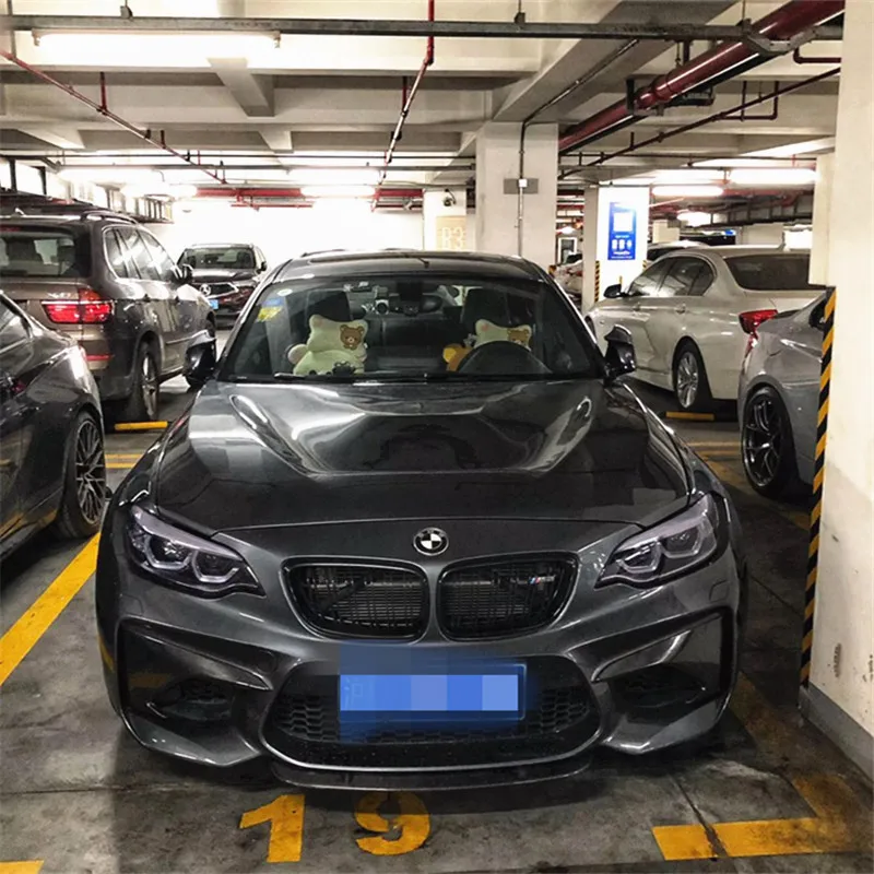 

Nice2021 Suitable For F87 w M2 M2c Thunder Version Modified Carbon Fiber Small Surround Lip Chin Front Spoiler