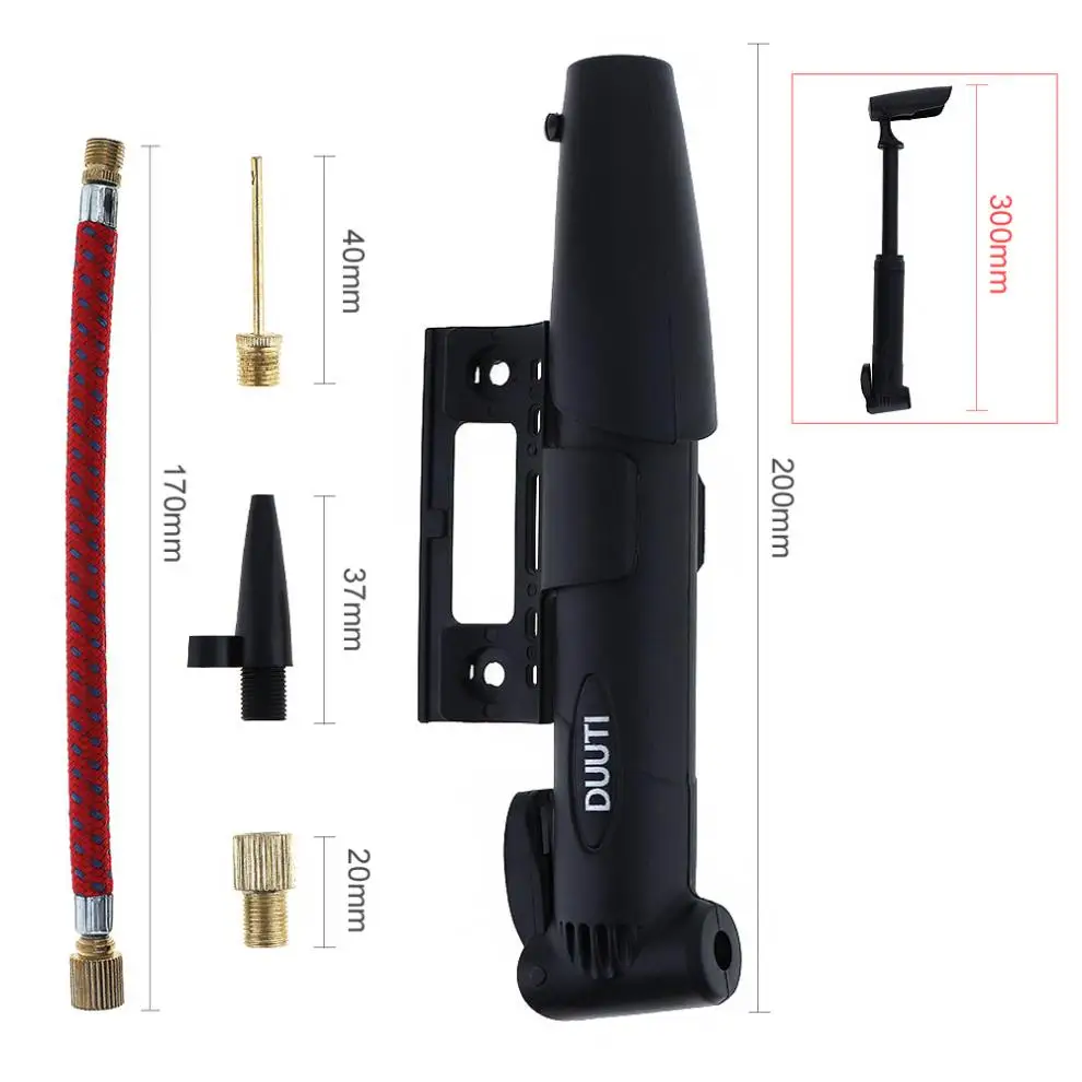 Многофункциональный портативный воздушный насос для велосипедных колес/мячей