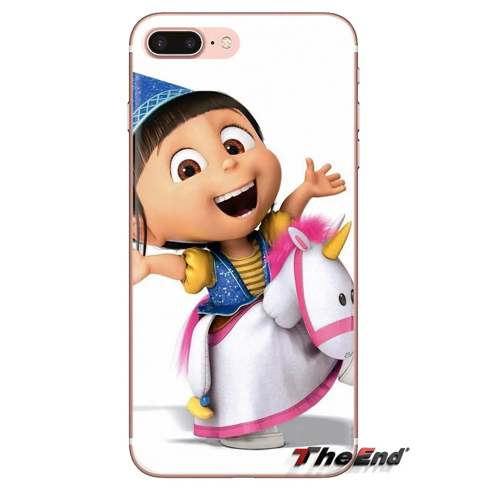 Transparent Soft Cases Covers For Xiaomi Redmi 4A S2 Note 3 3S 4 4X 5 Plus 6 7 6A Pro Pocophone F1 Minion My Unicorn Agnes |