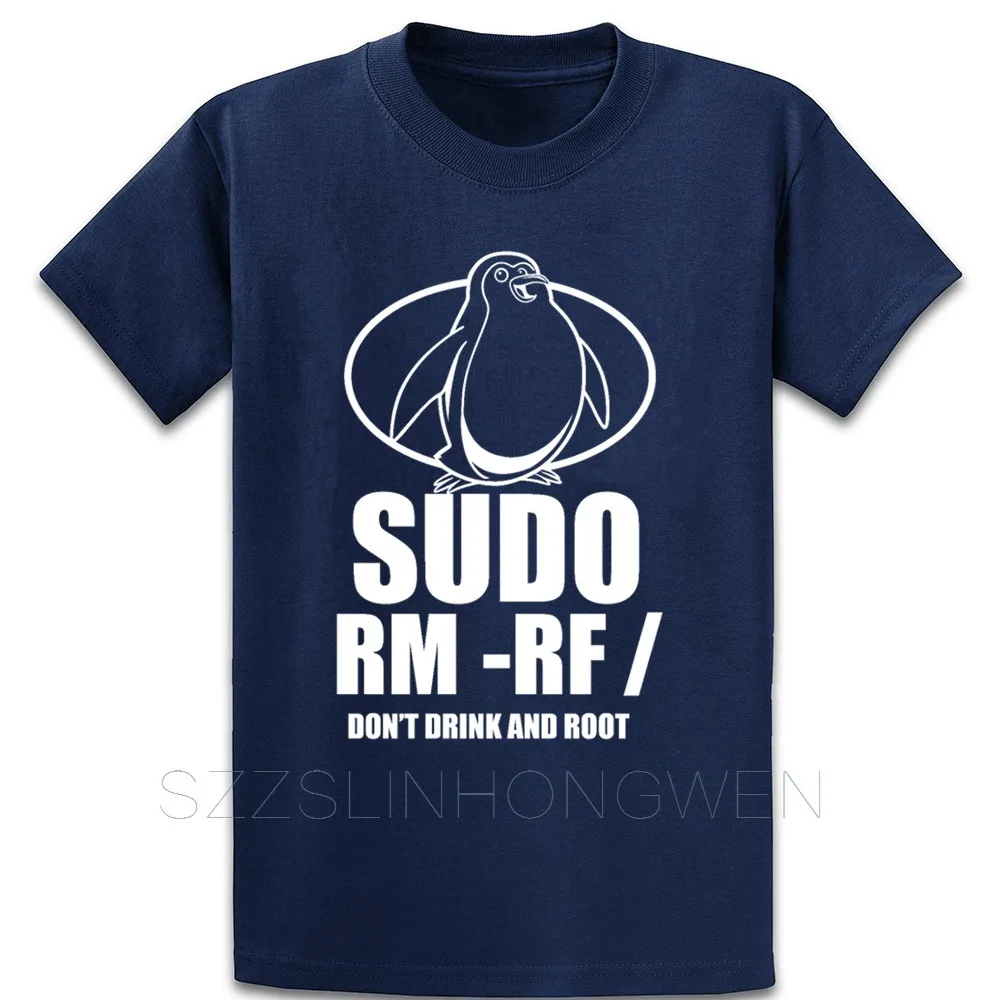 Sudo Rm Rf Tux Linux забавная футболка с кодовым принтом «напиток и корень», трикотажная летняя стандартная футболка с круглым воротником и коротким рукавом