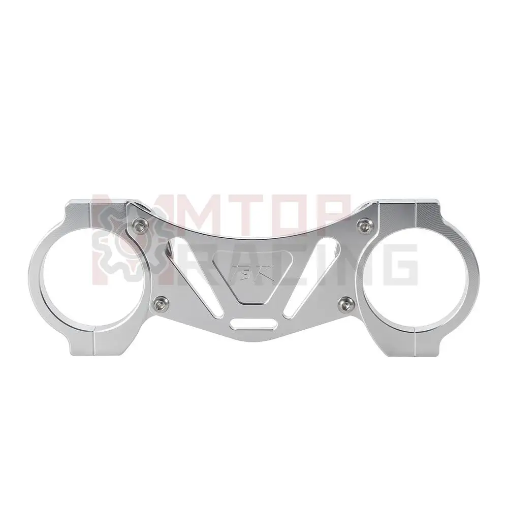 Стабилизатор для передней вилки серебристый Honda CB750 Nighthawk 1991 2992 1995 1996 97 98 99 2000 2001 2003