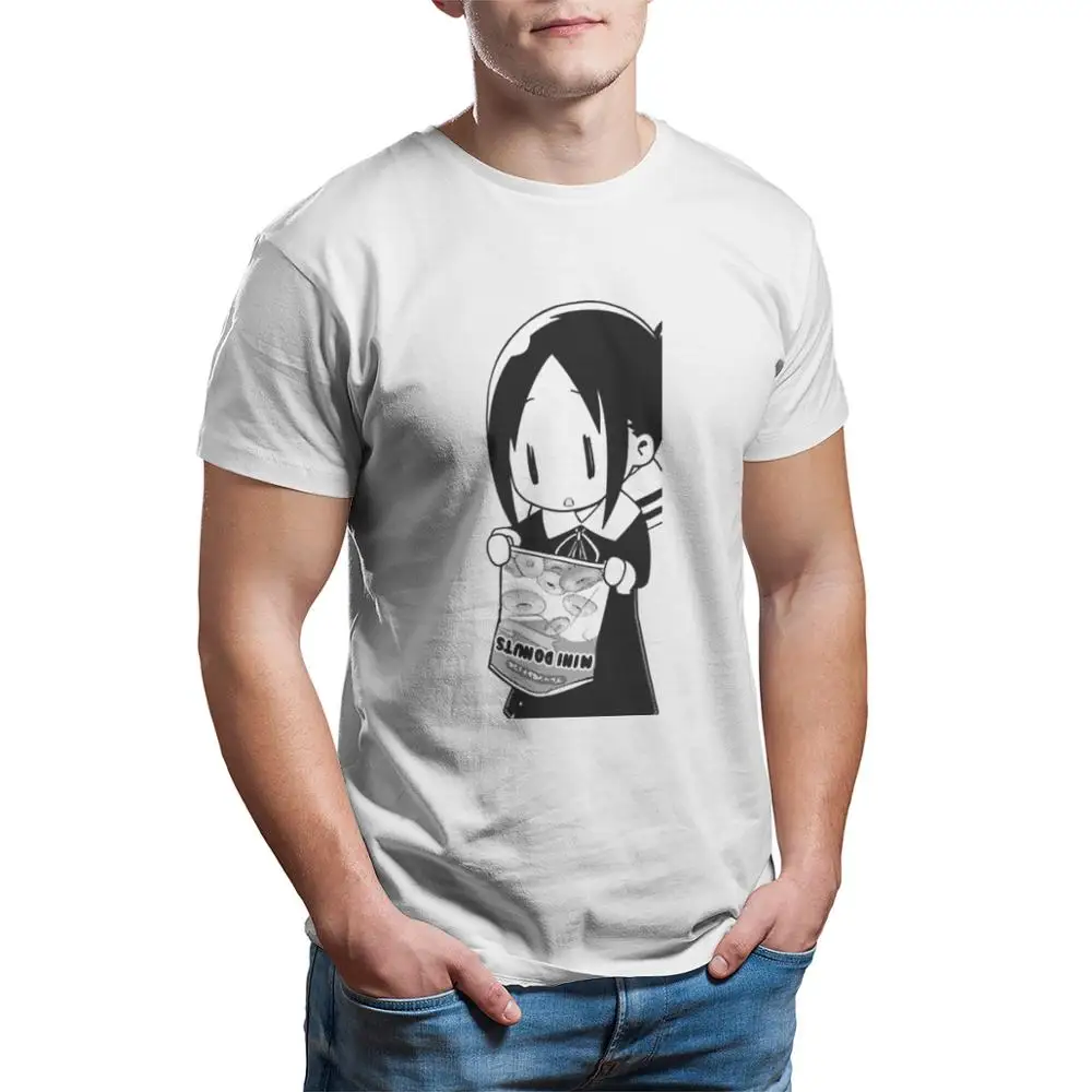 Мужская Удобная футболка Kaguya sama Love Is War серия аниме романтической комедии