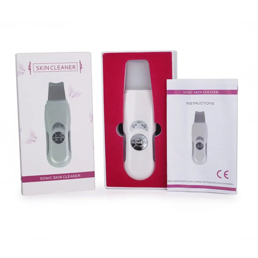 

Ultrasonic Cleansing Instrument Shovel Skin Machine Home Vibration Ion Beauty Equipment Beauty Exfoliating Blackhead