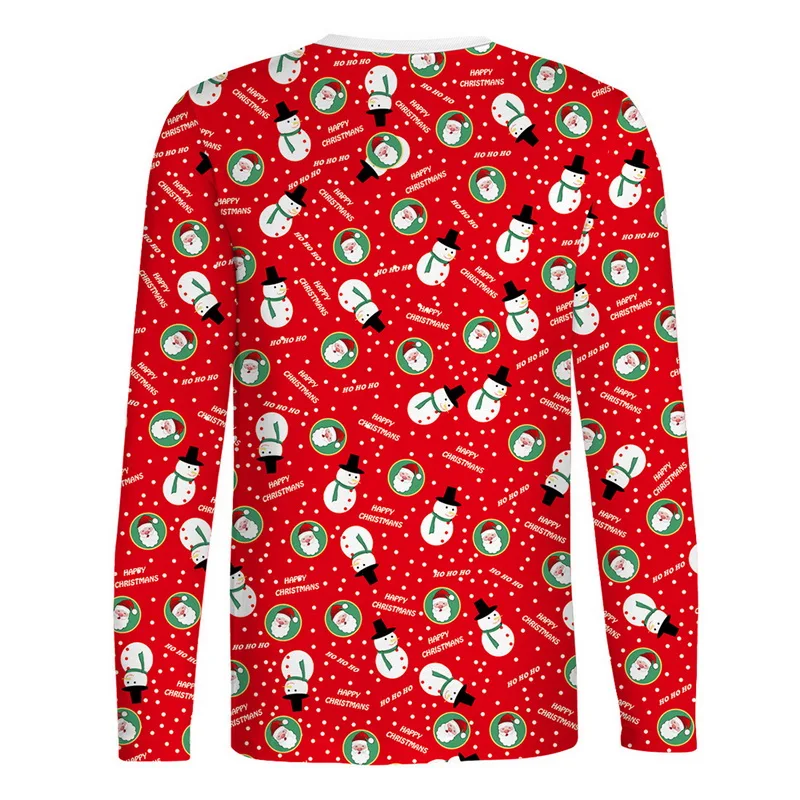 CALOFE Christmas Hoodie 5 Stylish Unisex Men Fall 2019 Santa Xmas Jumper Pullover Novelty Sexy RED Retro Male Warm Top |