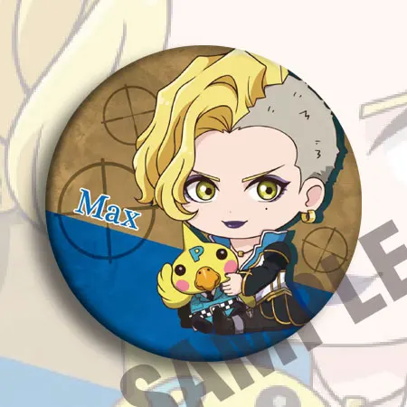 9 шт./1 лот аниме двухслойная Дуг Юри Макс деана Кирилл фигурка 4872 значки круглая