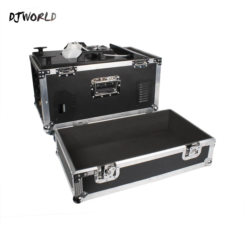 

Flight Case With 2000W Mist Haze Machine DMX Controller Fog Machine Capacity 2L 10A Dual DJ Water Smoke Machine Stage Disco Club