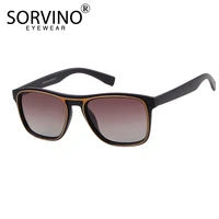 sorvino retro square sunglasses polarized men 2020 brand designer sun glasses mens high quality black brown uv shades p393