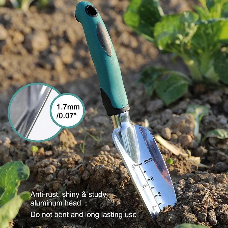 Набор садовых инструментов 3 шт. сверхмощных литой алюминий с мягкой