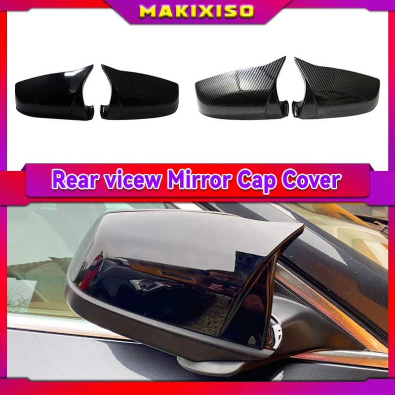 

Side Wing Rearview Mirror Cover Cap For BMW 5 6 7 Series F01 F02 F03 F04 F06 F07 F10 F11 F12 F13 Carbon Black high quality types