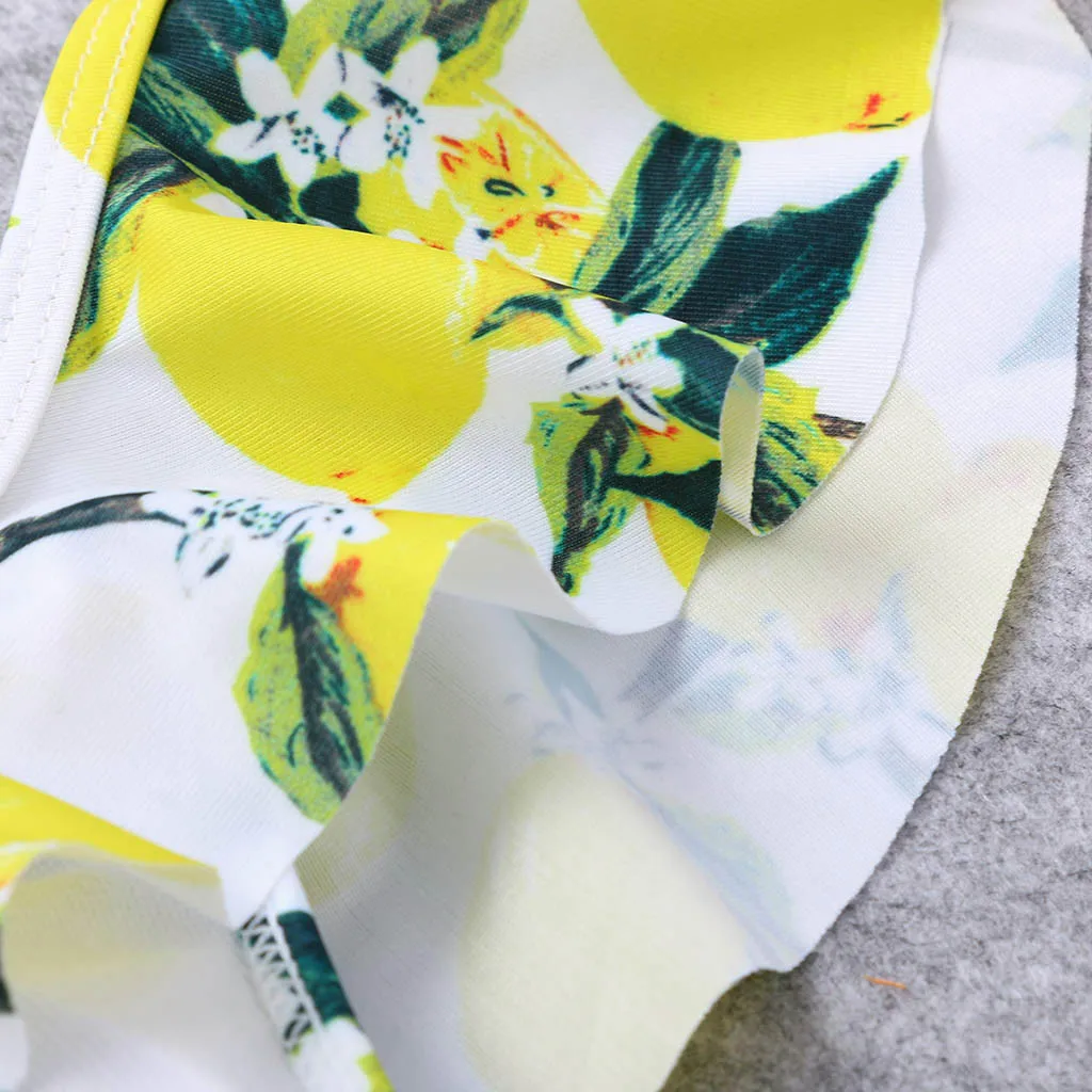 2019 одежда женский сексуальный купальник с цветочным принтом Женский комплект