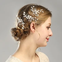 503010pcs crystal pearl hairpins women lady hair clips hairclip flowers brides wedding hair accessories headdress headwear