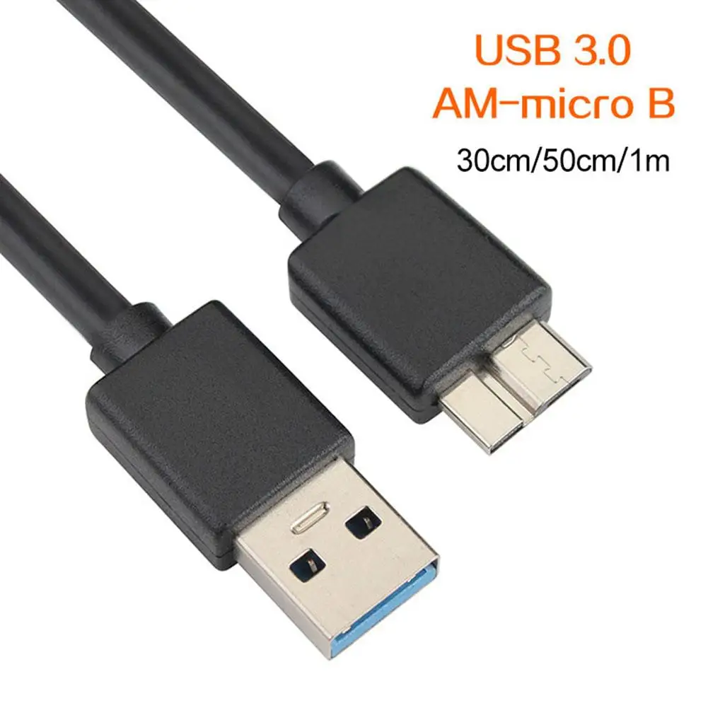 Высокоскоростной кабель для передачи данных USB 3 0 A Male к Micro B жесткого диска |