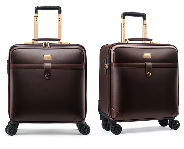 Высококачественный бизнес-чемодан из ПВХ для путешествий 16-18 дюймов | Багаж и