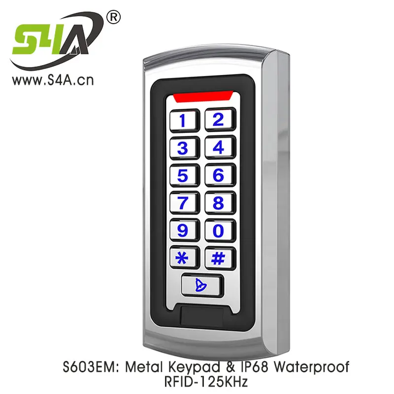 IP68 Водонепроницаемая автономная RFID металлическая клавиатура контроля доступа - Цвет: S603 Metal IP68