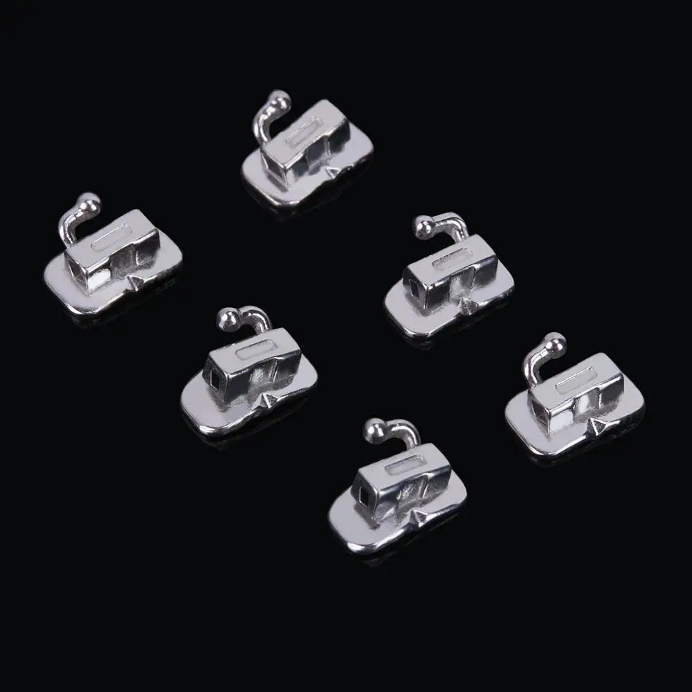 20 Sets/Box Dental 1st/2nd Molar Bondable Monoblock Non-Convertible MIM Monoblock Orthodontic Buccal Tube |