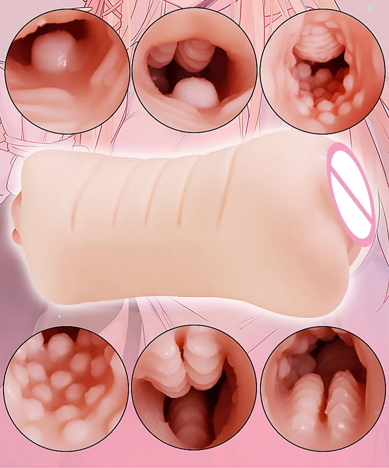 Интимные инструменты для мужчин Вагина мастурбатор реальный анал оральный секс