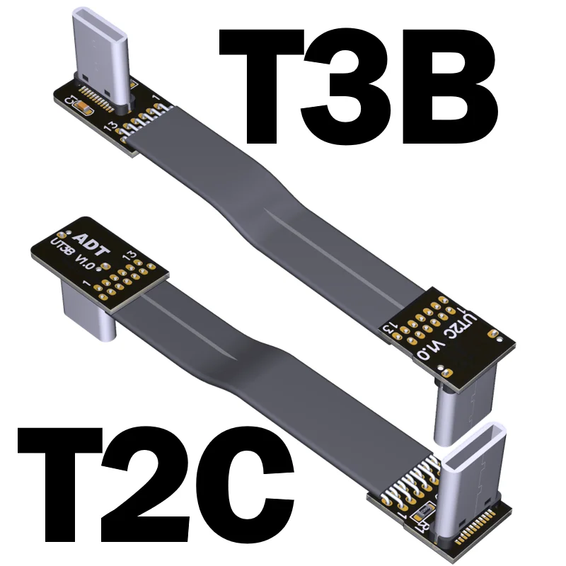 

Мягкий тонкий USB C-кабель FPV, тонкий ленточный FPC-кабель для зарядки, USB Type-C Мужской, 90 градусов, угловой, прямой вниз угловой для USB Type-C мама