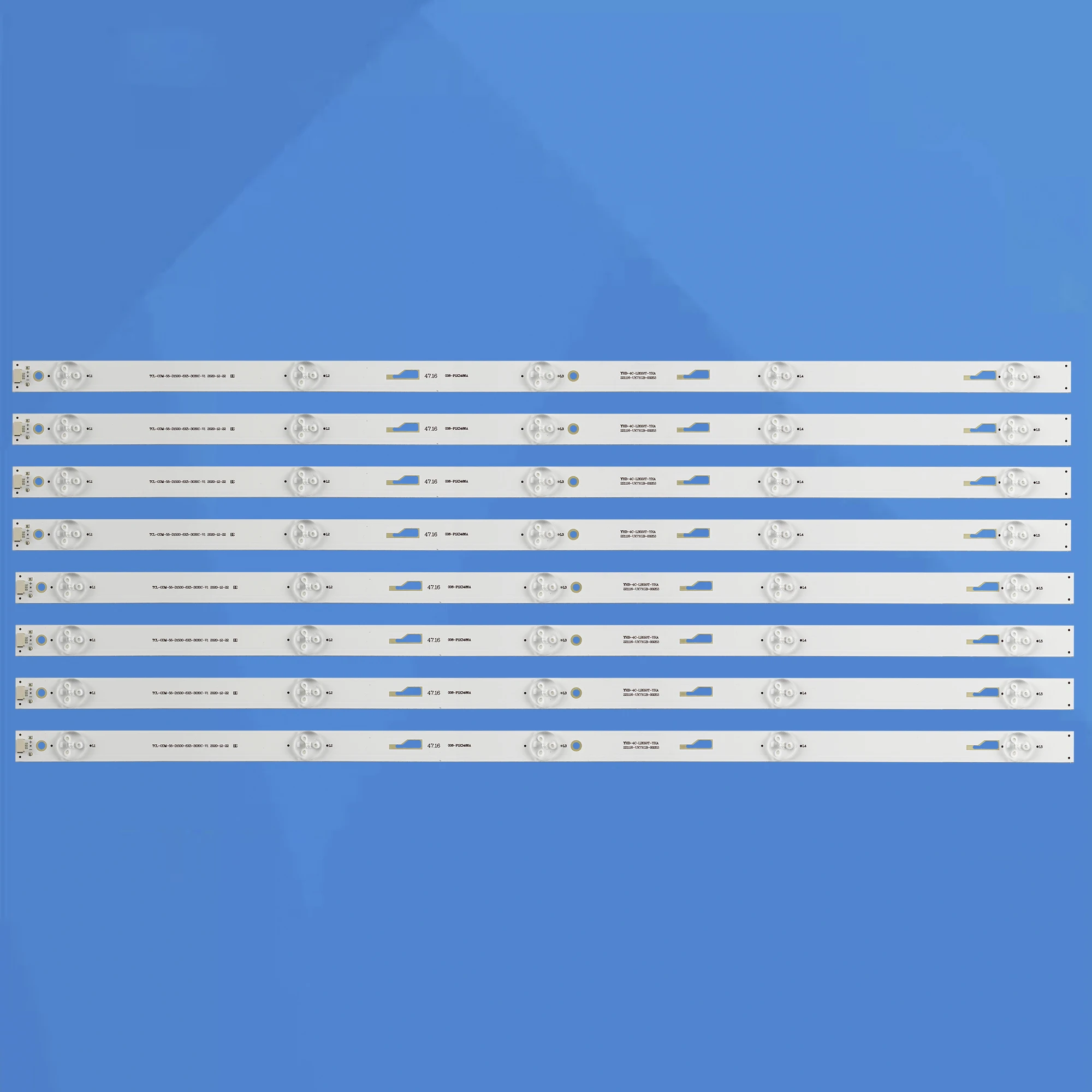 8 шт Светодиодные ленты 5 подвесной светильник для TCL_ODM_55_D1500_8 * 5_3030C YHF-4C-LB550T-YHA 55U36EBC