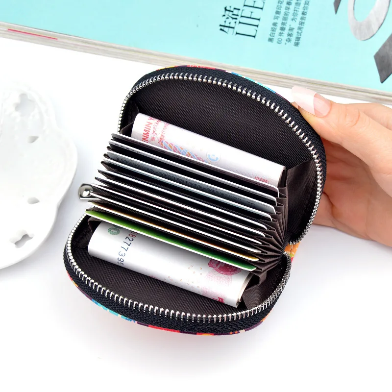 Кошелек для женщин с рисунком животных на молнии детское портмоне милый женский