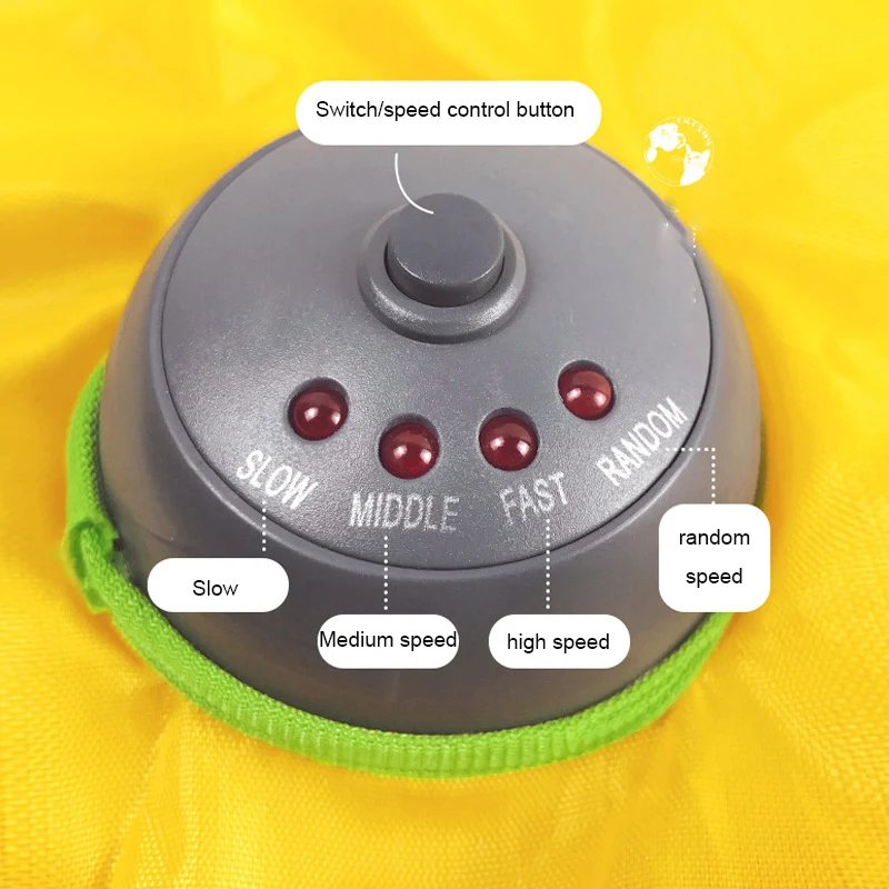 Electric Toy Cat 4 Speed Pet Plastic Turntable Interactive Intelligence Crazy Amusement Game Rotation Toys Accessories | Дом и сад