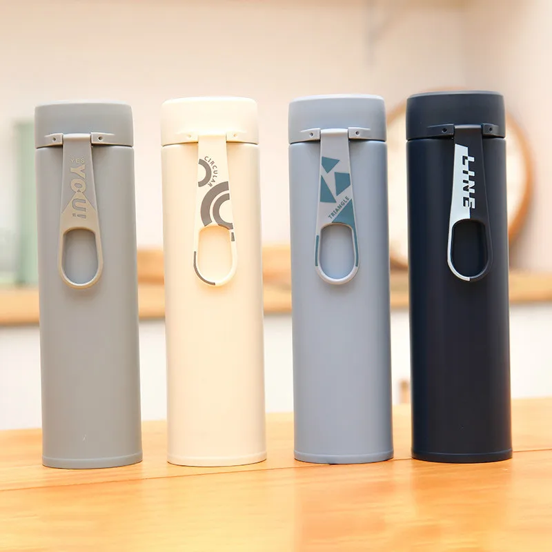 Эскиз кружка студент Нержавеющая сталь Бизнес чашки Портативный личность