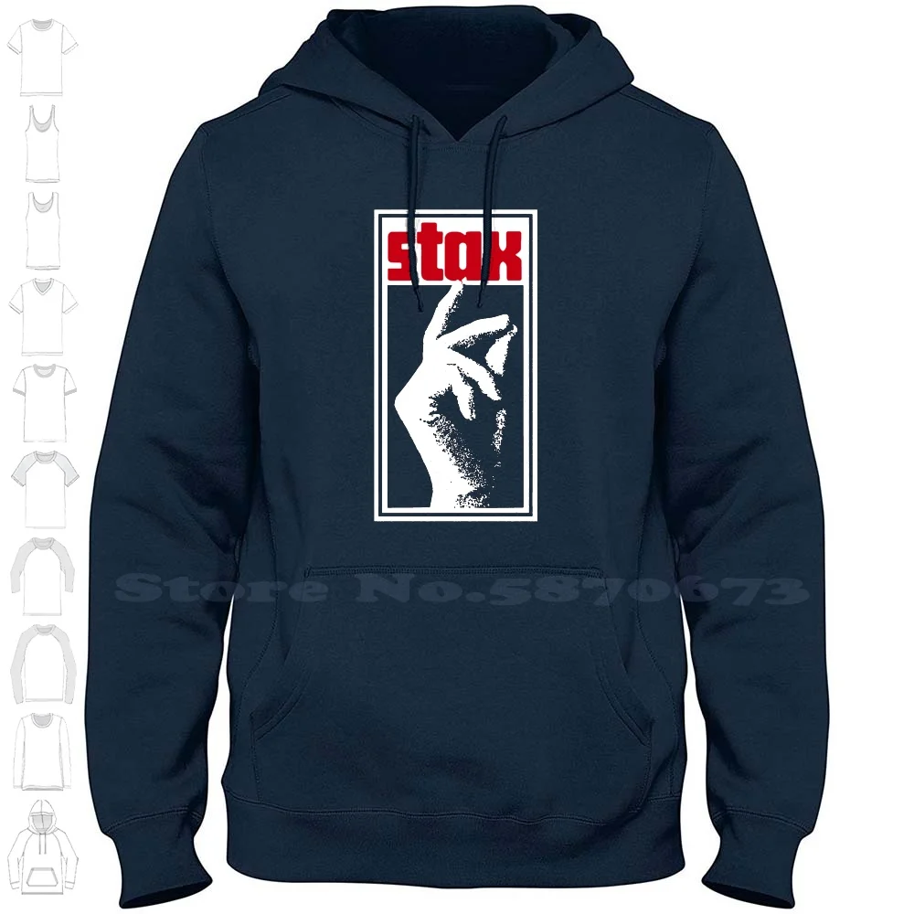 Stax Volt Records Streetwear Sport Hoodie Sweatshirt Stax Volt Soul Ephemera Motown Funk Soul Music Northern Soul Records Mod