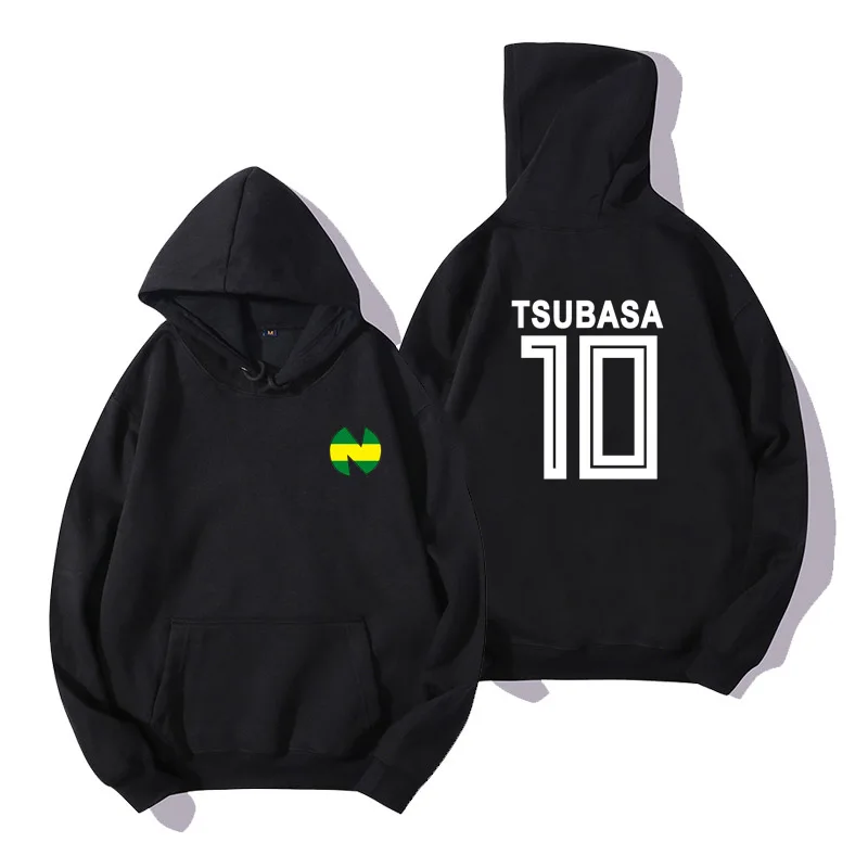 Толстовка с капюшоном Captain Tsubasa хлопковые толстовки для мужчин и женщин