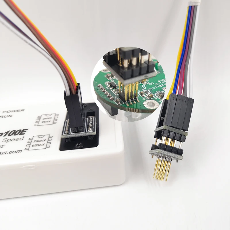 Поддержка программатора SPI 24 25 93 EEPROM Flash BIOS Chip Fixture Probe Pogo Pin загрузка программы