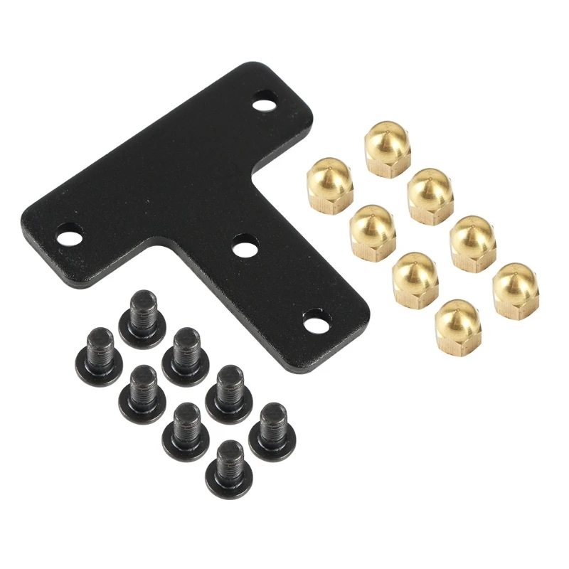 

1set 3D Printer Parts Aluminum T-Type Fixed Plate Bracket With Brass Nut Screw for CR-10S/ENDER/Tornado Ender-3