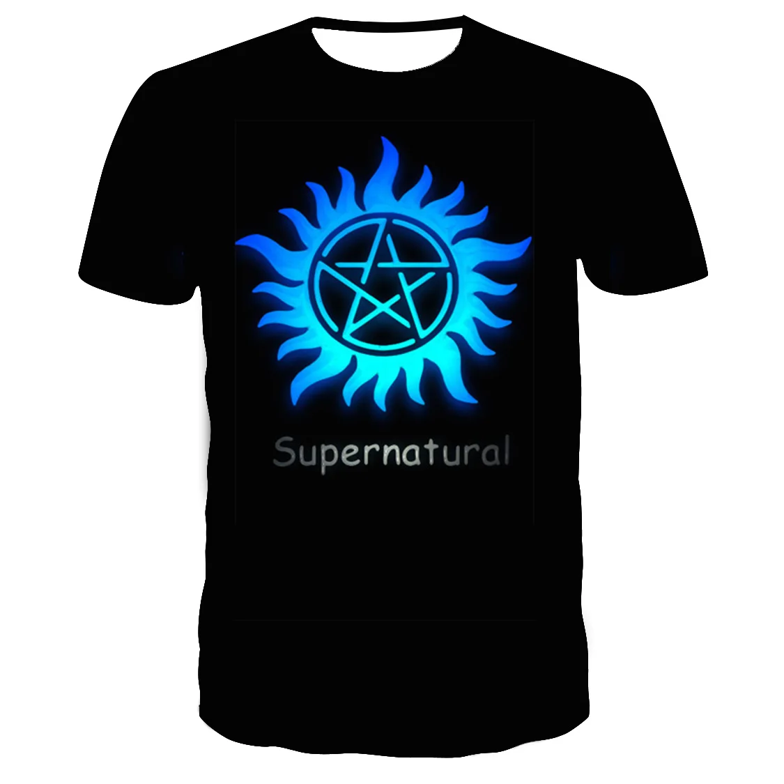 

3D Print Men Women Supernatural Winchester Bros Sam Dean Hip Hop Children Kids T-Shirts Summer Streetwear T-Shirts Top