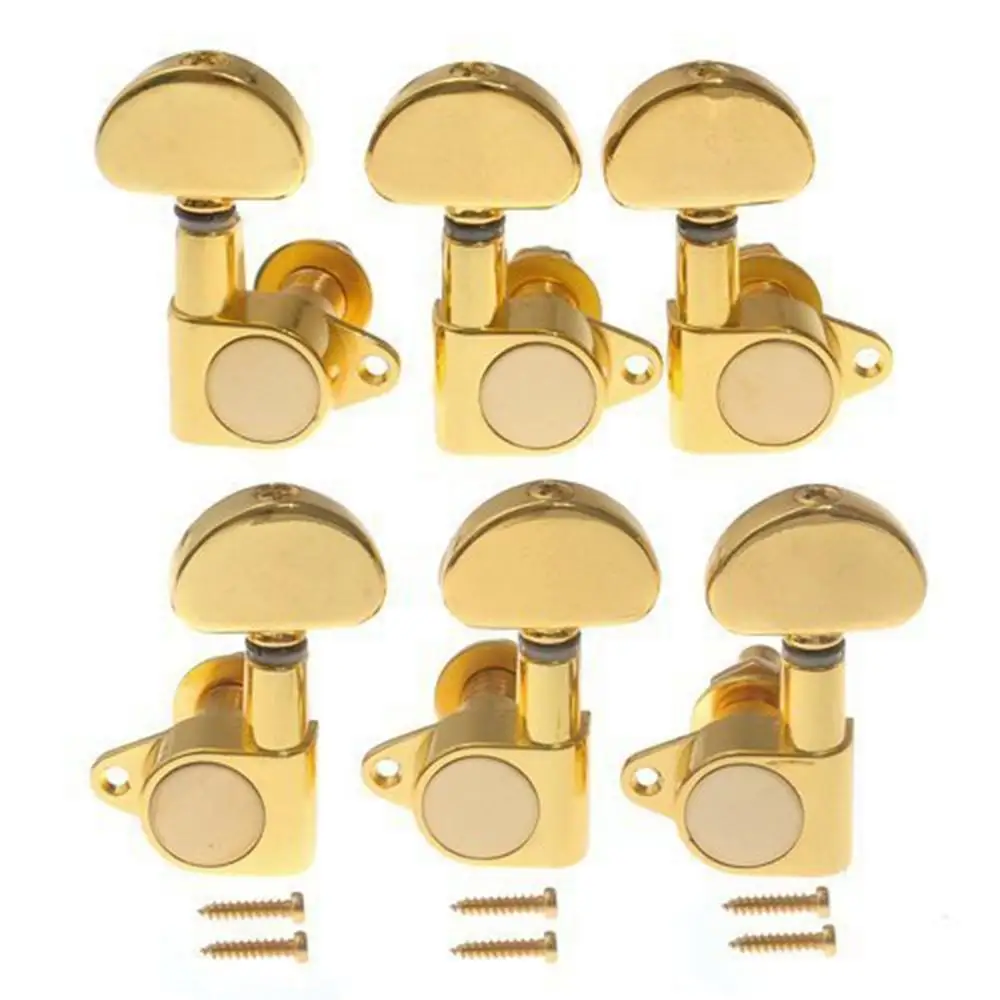 

1set 3L3R Tunning Pegs Tuners Machine Heads Gold For Electric Acoustic guitar