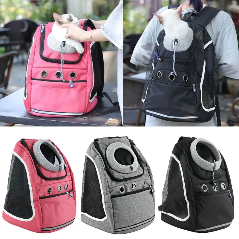

Рюкзак-переноска для собак и кошек, нагрудные сумки, дышащий