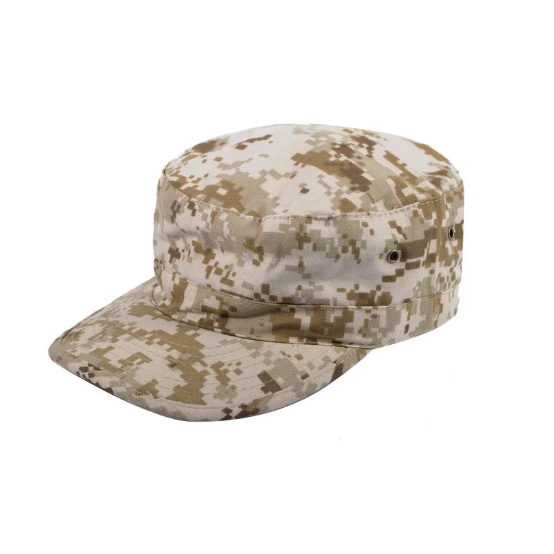 Army Cadet Military Patrol Cap Hat Combat Hunting Fatique Ranger Headwear Breathable Flat Top BDU Sunshade Cap