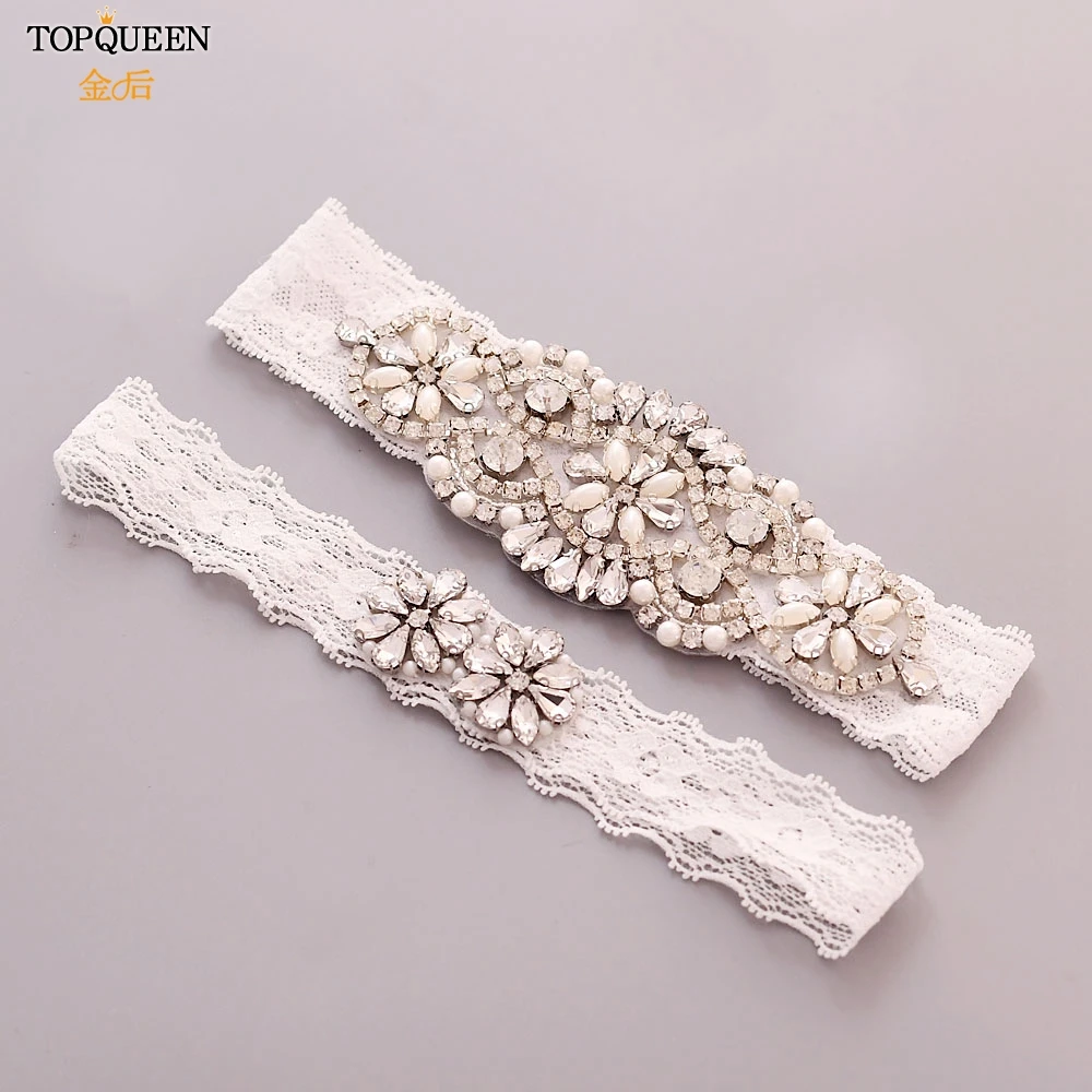 TOPQUEEN Подвязки для невесты пояс подвязки модные мягкие сексуальные женские