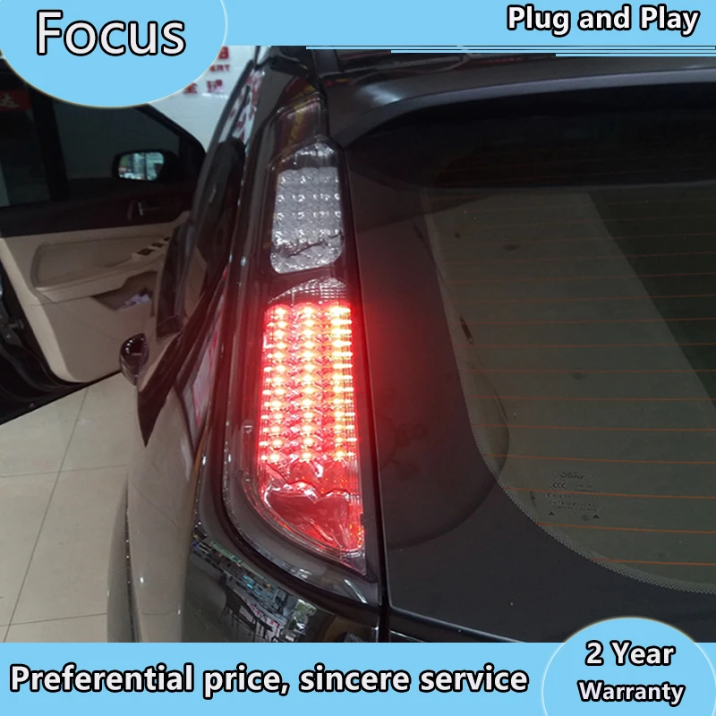 Автомобильный Стайлинг для Ford focus 2005-2013 Focus светильник чудесный хвост s