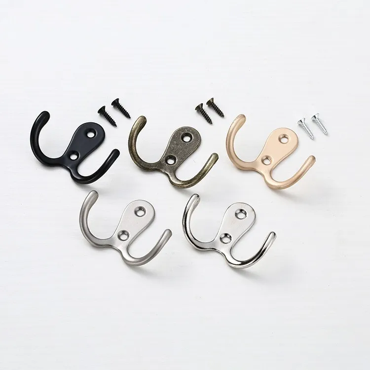 1 шт. антикварные крючки маленькая настенная вешалка Пряжка роговой замок
