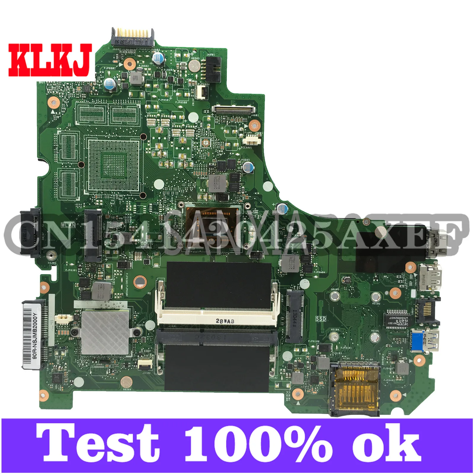 

KLKJ K56CM Laptop Motherboard For ASUS K56CA K56CB K56C S550CA Original Motherboard I3-3217U