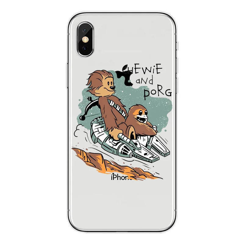 For iPhone X 10 5.8 Soft TPU seabirds Phone Case 6 6S 7 8 Plus 5 5S SE XS XR MAX Clear Silicone Cover |