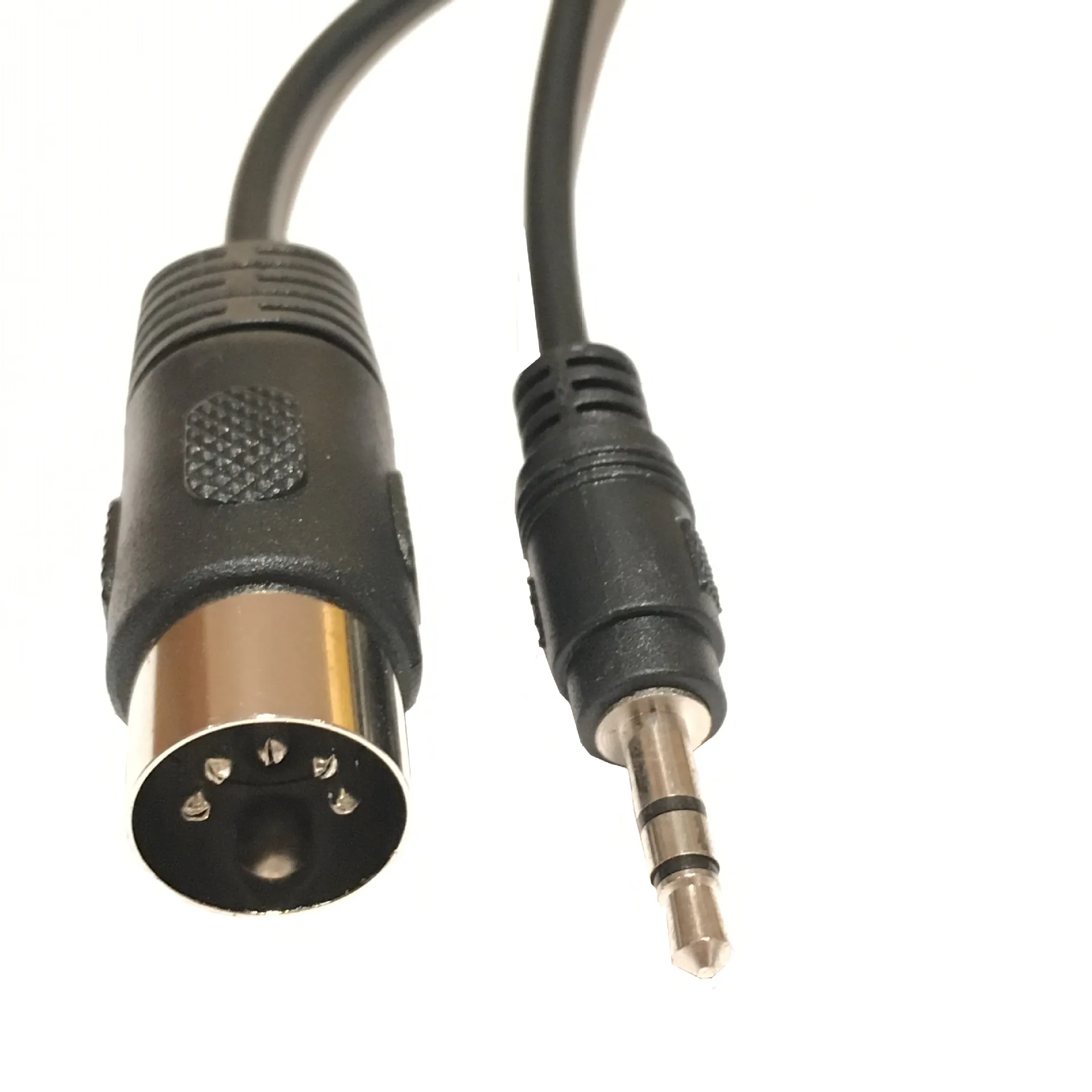 

DIN 5P MIDI cable 5-pin Din plug to 3.5mm stereo jack plug audio cable