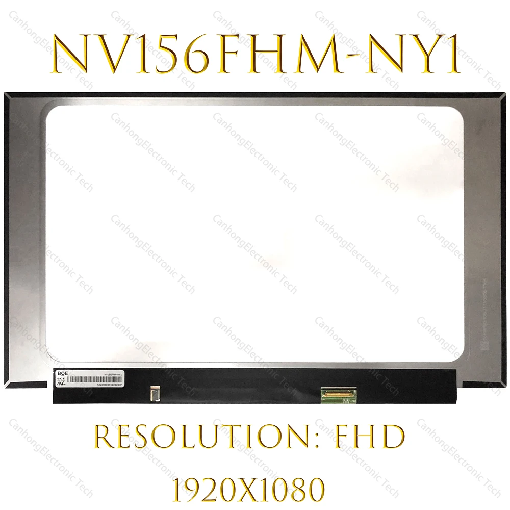 NV156FHM-NY1 Matrix - 15, 6  FHD 144 x 72% 0 IPS 0, 5  Ntsc EDP 30     