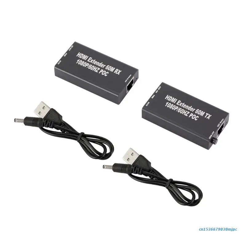 Удлинитель RJ45 Cat5e Cat6 Ethernet 60 м HDMI-совместимый | Компьютеры и офис