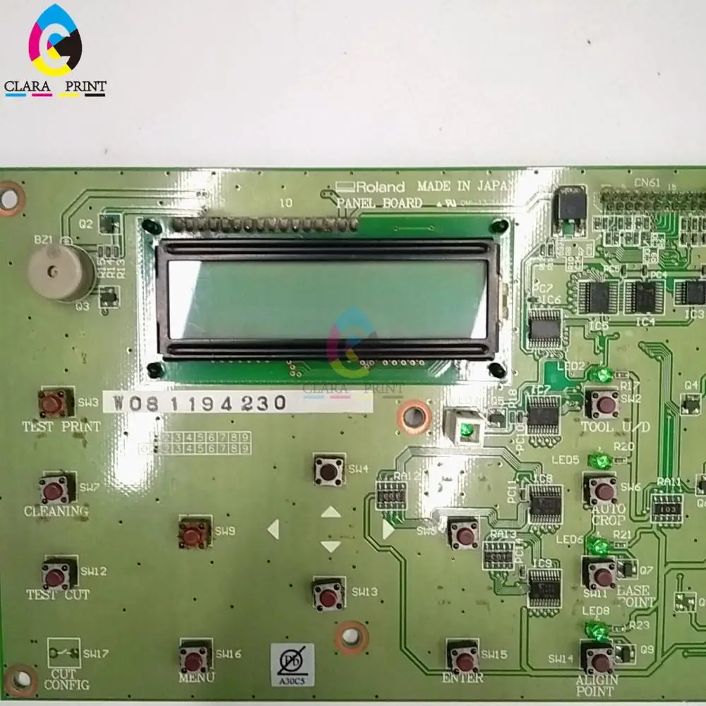 Б/у Roland панель доска в сборе LF FJ 540 w811904230|Чернильные картриджи| |