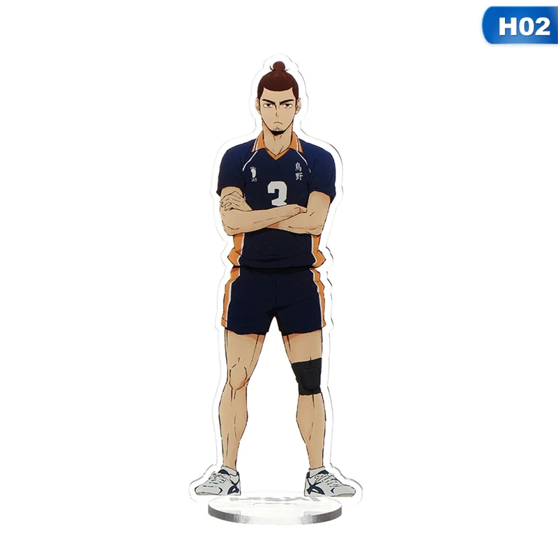 15 см Аниме Haikyuu! Акриловая настольная подставка фигурки из аниме подарки для