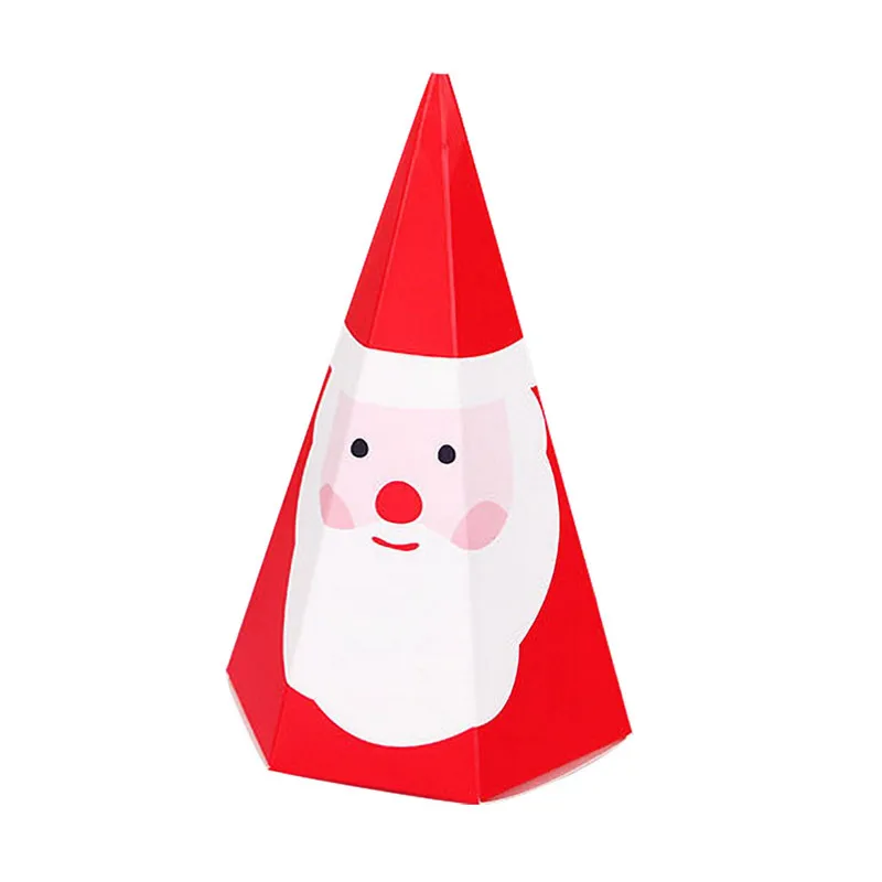 5 шт. рождественские подарочные коробки для конфет вечерние сувениров бумажные