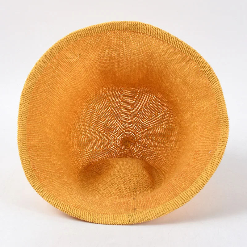 Осенне зимняя Панама кашемировая вязаная шапка для раковины женщин простая