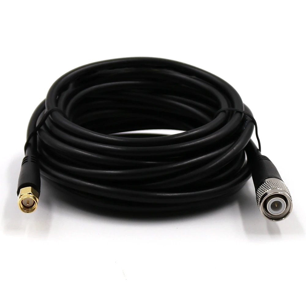 Кабель-переходник SMA male-TNC male RF 50-3 водостойкий разъем TNC male-SMA коаксиальный кабель